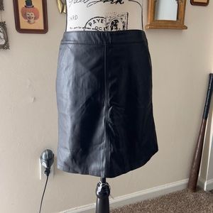 Leather Tea Skirt